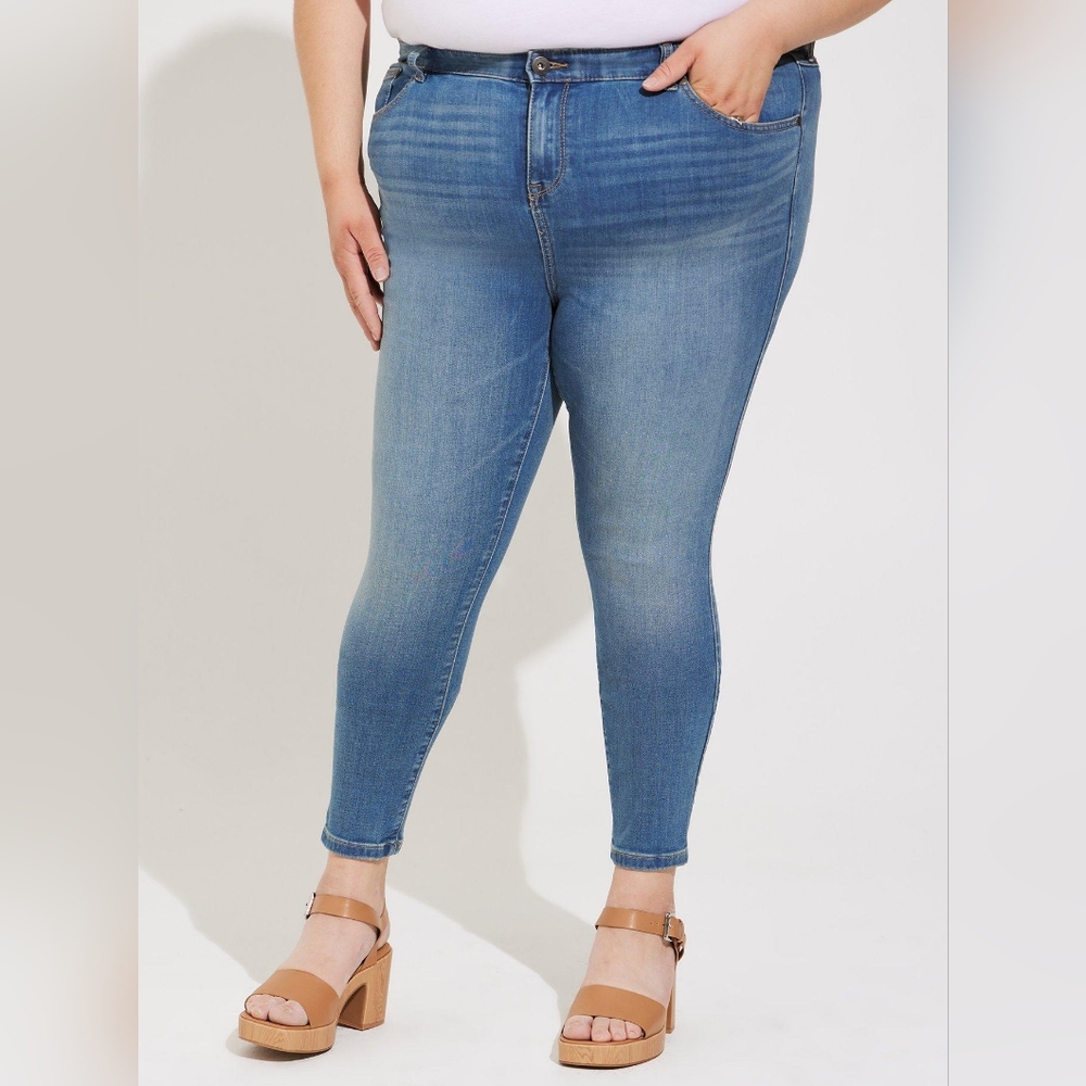 Women's Blue Skinny Jeans